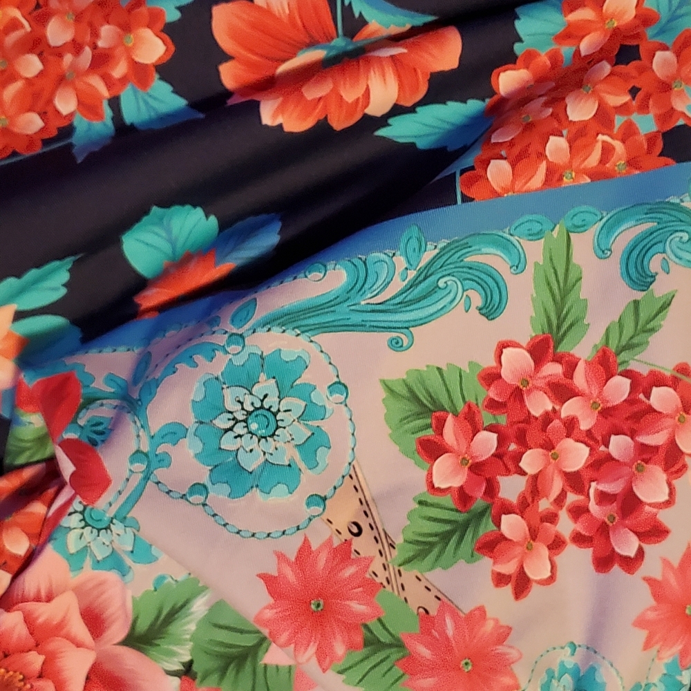 Johnny Was Japer Ruched One Piece Swimsuit - Picture 2 of 7